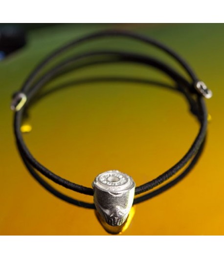 Nano Helm - Silver Plated Bracelet
