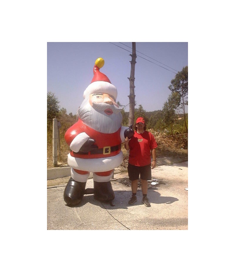 Used Giant Santa Claus Inflatable