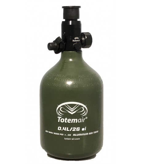 Totem Air System 0.4L - 26ci 3000psi π CE Aluminum Tank & Preset