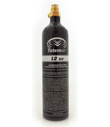 Totem Air 12 Oz Pi Bottle + Pin Valve